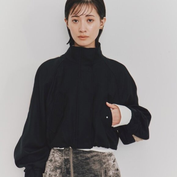 Blouson Outerwear Zip-Up Jacket - Picture 7 of 13